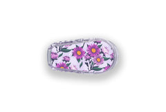 Lilac Daisy Sticker for Novopen 4, 5, 6, or Echo diabetes supplies and insulin pumps