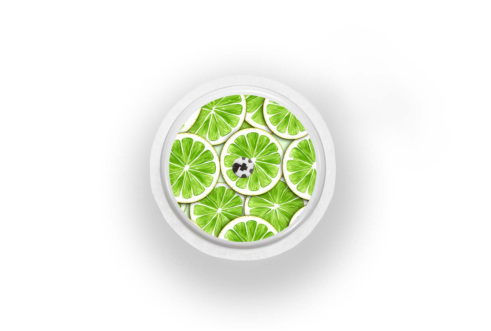 Lime Sticker for Novopen 4, 5, 6, or Echo diabetes supplies and insulin pumps