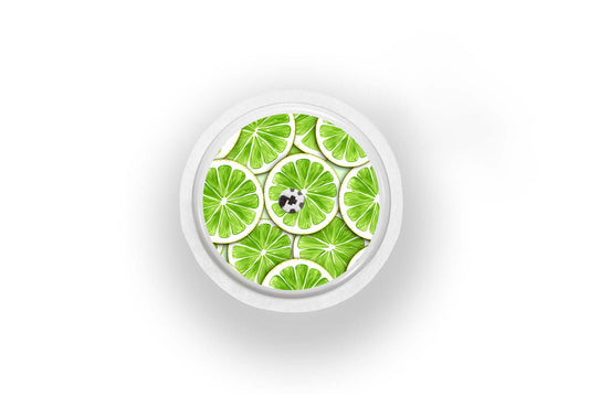 Lime Sticker for Novopen 4, 5, 6, or Echo diabetes supplies and insulin pumps