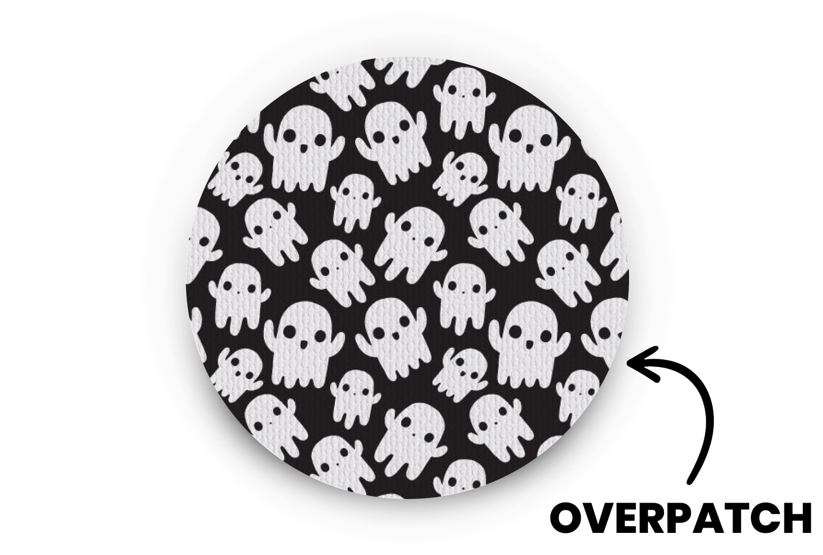 Little Ghosts Patch - Overpatches for Single diabetes supplies and insulin pumps
