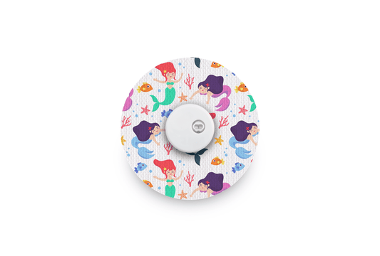 Little Mermaid Patch - Libre 3 for Single diabetes supplies and insulin pumps