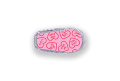 Love Hearts Sticker for Novopen 4, 5, 6, or Echo diabetes supplies and insulin pumps