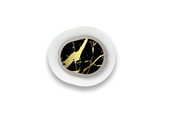 Luxury Black Marble Sticker for Novopen 4, 5, 6, or Echo diabetes supplies and insulin pumps