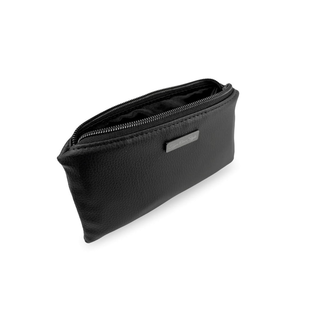 Luxury Pen Case - Classic Black for diabetes supplies and insulin pumps