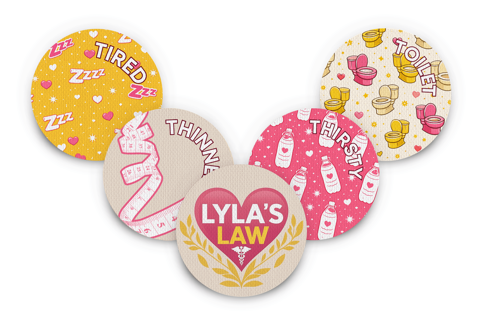 Lyla's Law Patch Pack for Generic Overpatch diabetes supplies and insulin pumps