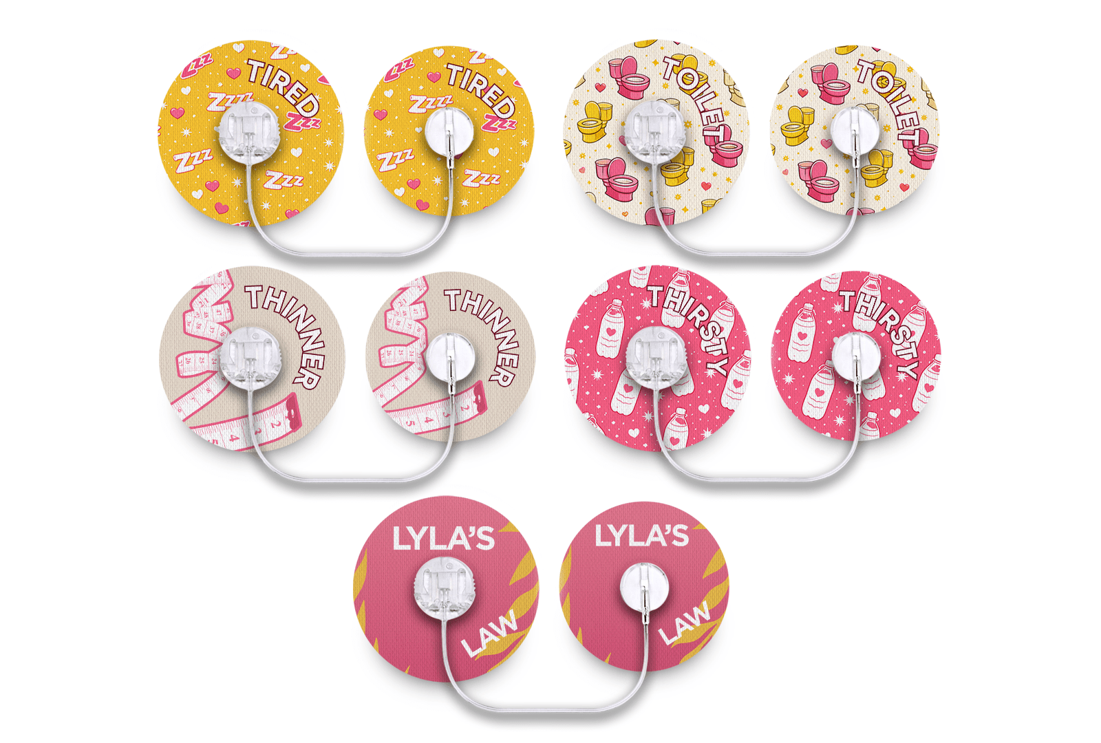 Lyla's Law Patch Pack for Minimed Sure - T diabetes supplies and insulin pumps