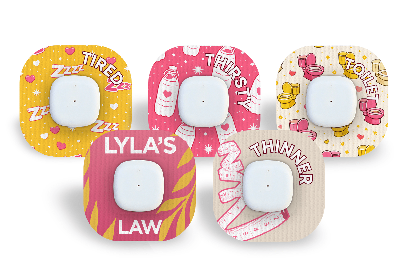 Lyla's Law Patch Pack for Simplera diabetes supplies and insulin pumps