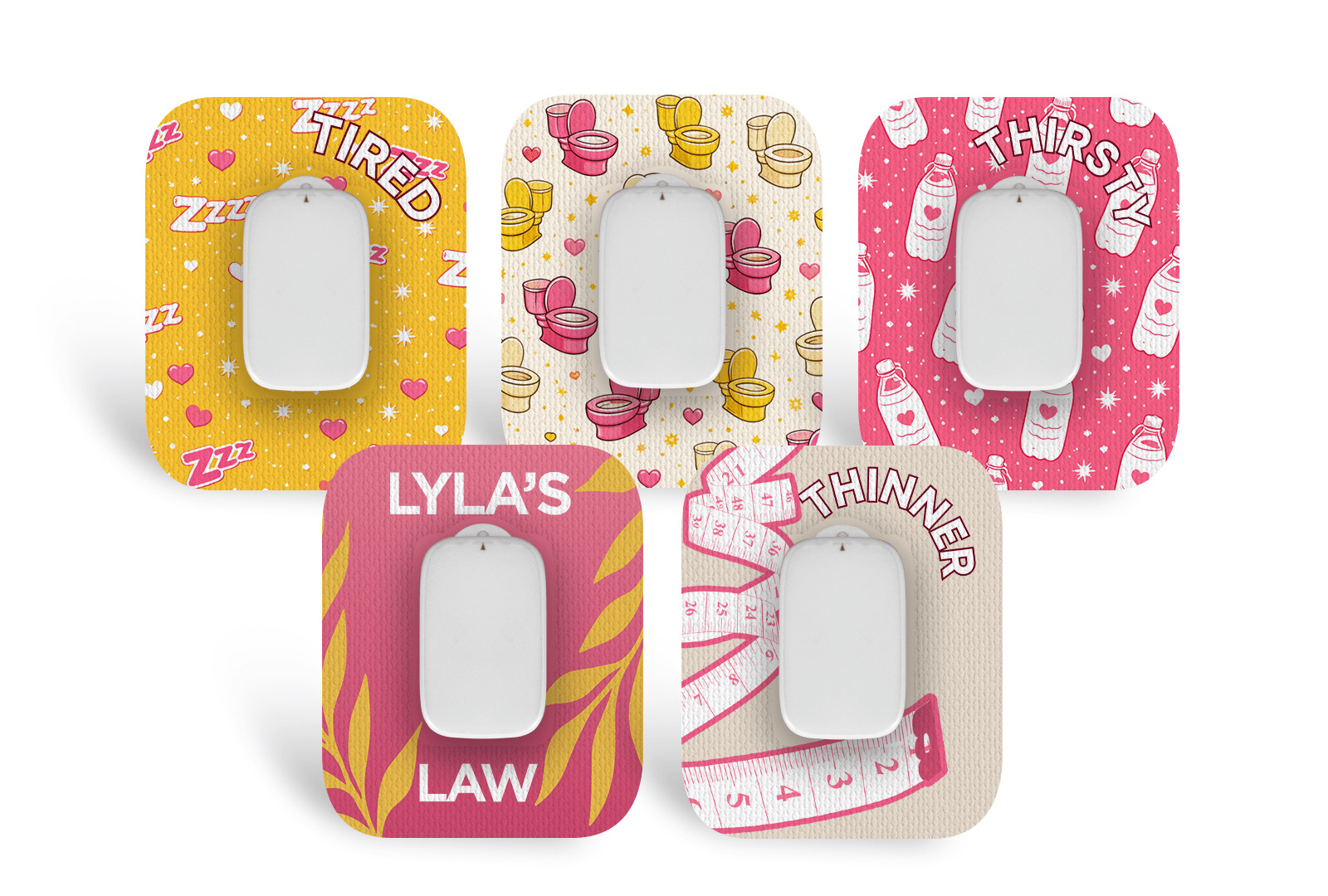 Lyla's Law Patch Pack for Medtrum CGM diabetes supplies and insulin pumps