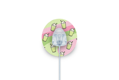 Matcha Latte Patch for Minimed QuickSet diabetes supplies and insulin pumps