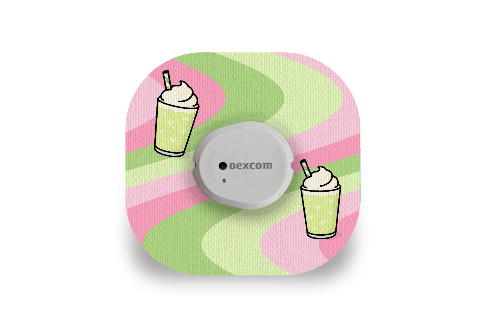 Matcha Latte Patch for Dexcom G7 / One+ diabetes supplies and insulin pumps