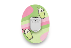Matcha Latte Patch for Glucomen Day diabetes supplies and insulin pumps