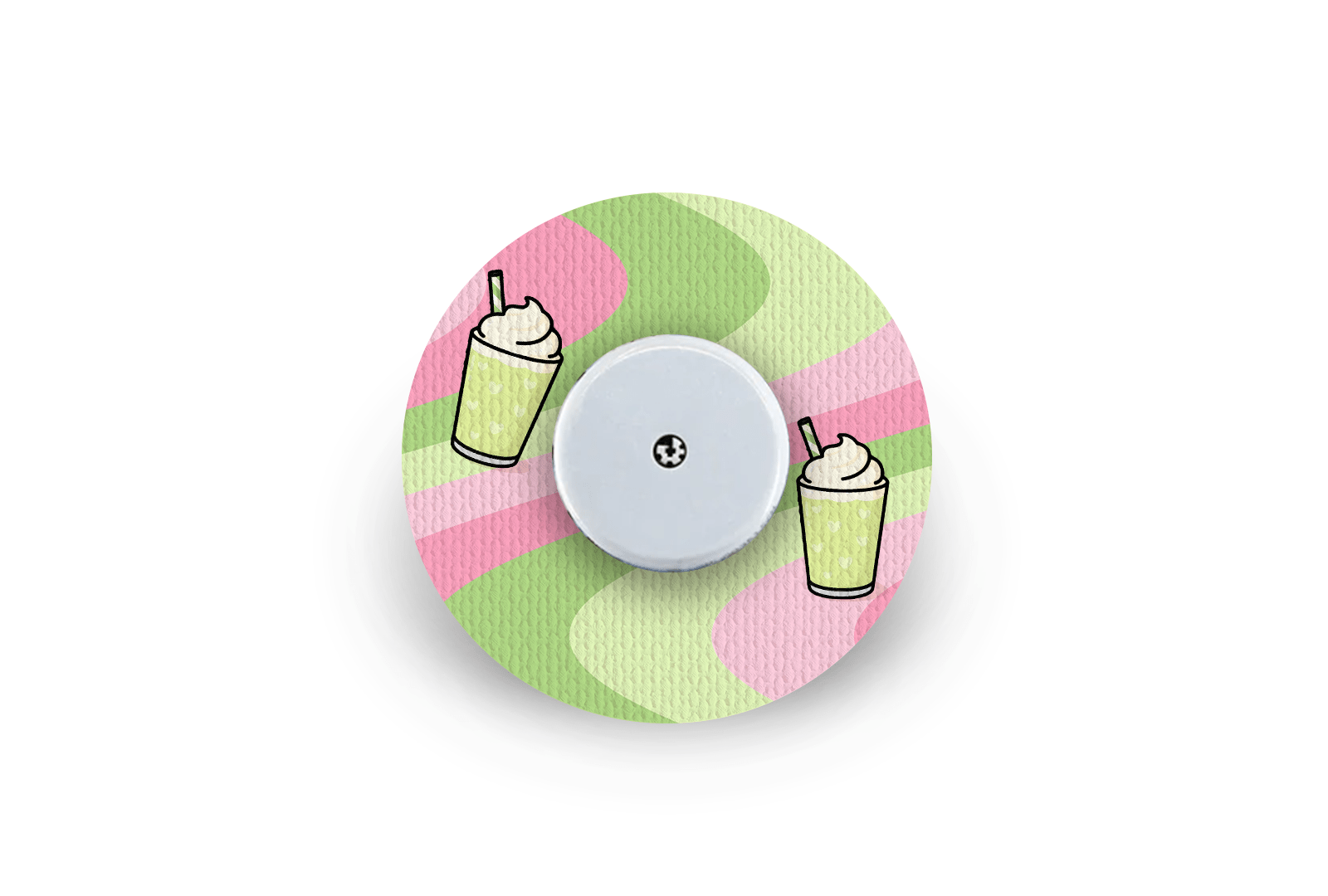 Matcha Latte Patch for Freestyle Libre 2 diabetes supplies and insulin pumps