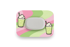 Matcha Latte Patch for GlucoRX Aidex diabetes supplies and insulin pumps