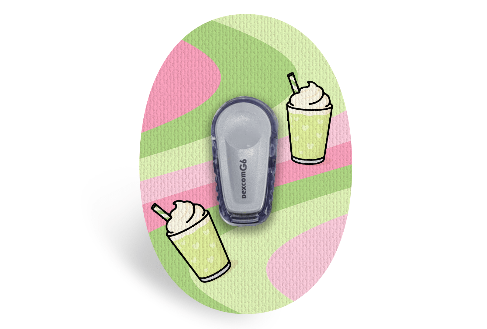 Matcha Latte Patch for Dexcom G6 / One diabetes supplies and insulin pumps