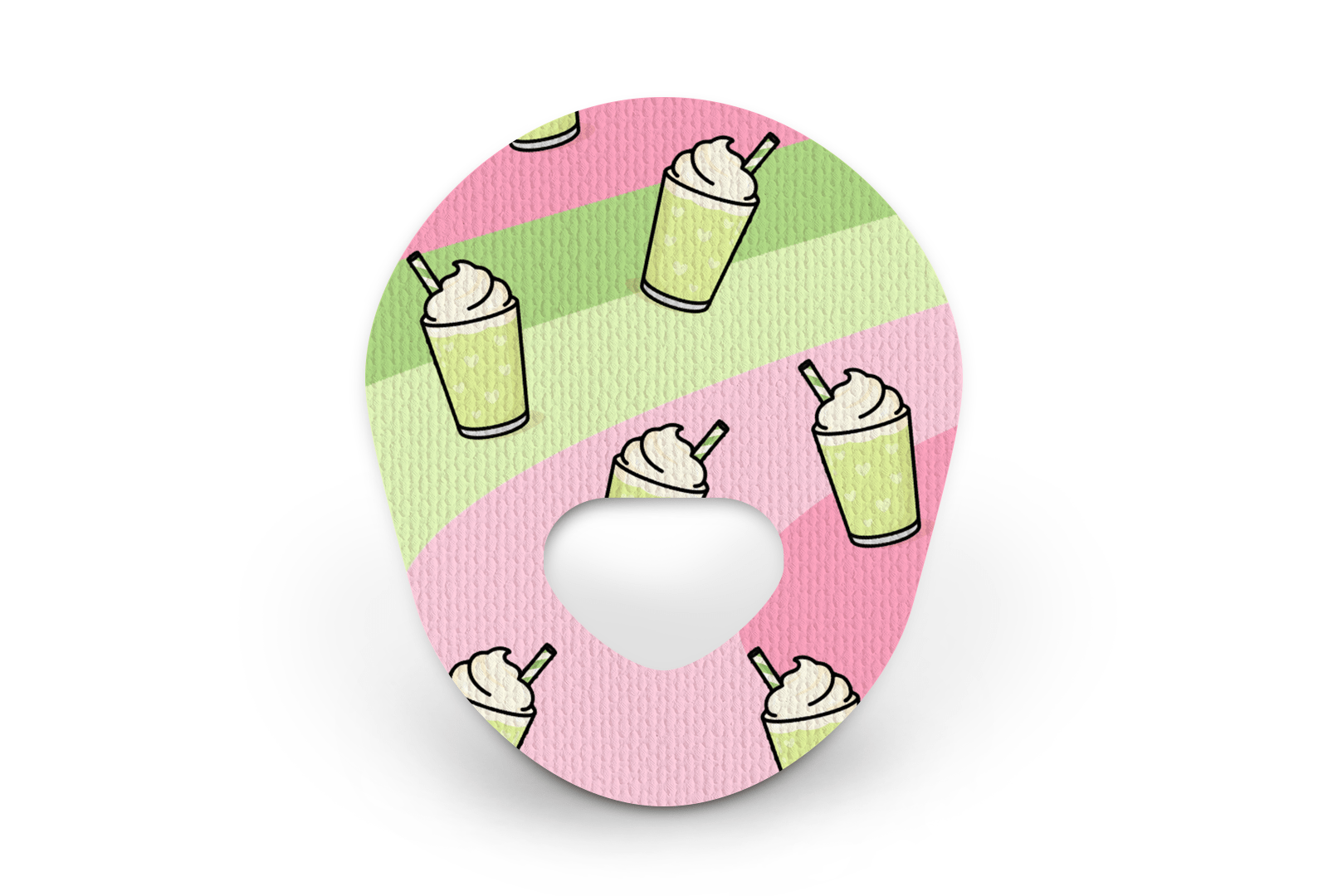 Matcha Latte Patch - Guardian Enlite for Single diabetes supplies and insulin pumps