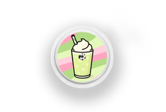 Matcha Latte Sticker for Novopen 4, 5, 6, or Echo diabetes supplies and insulin pumps