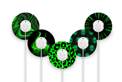 Neon Nightscape Patch Pack for Quick Save - 5 - Pack diabetes supplies and insulin pumps