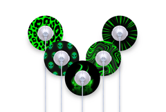 Neon Nightscape Patch Pack for Ypsomed Mylife Orbit - 5 - Pack diabetes supplies and insulin pumps