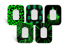 Neon Nightscape Patch Pack for Medtrum CGM - 5 - Pack diabetes supplies and insulin pumps