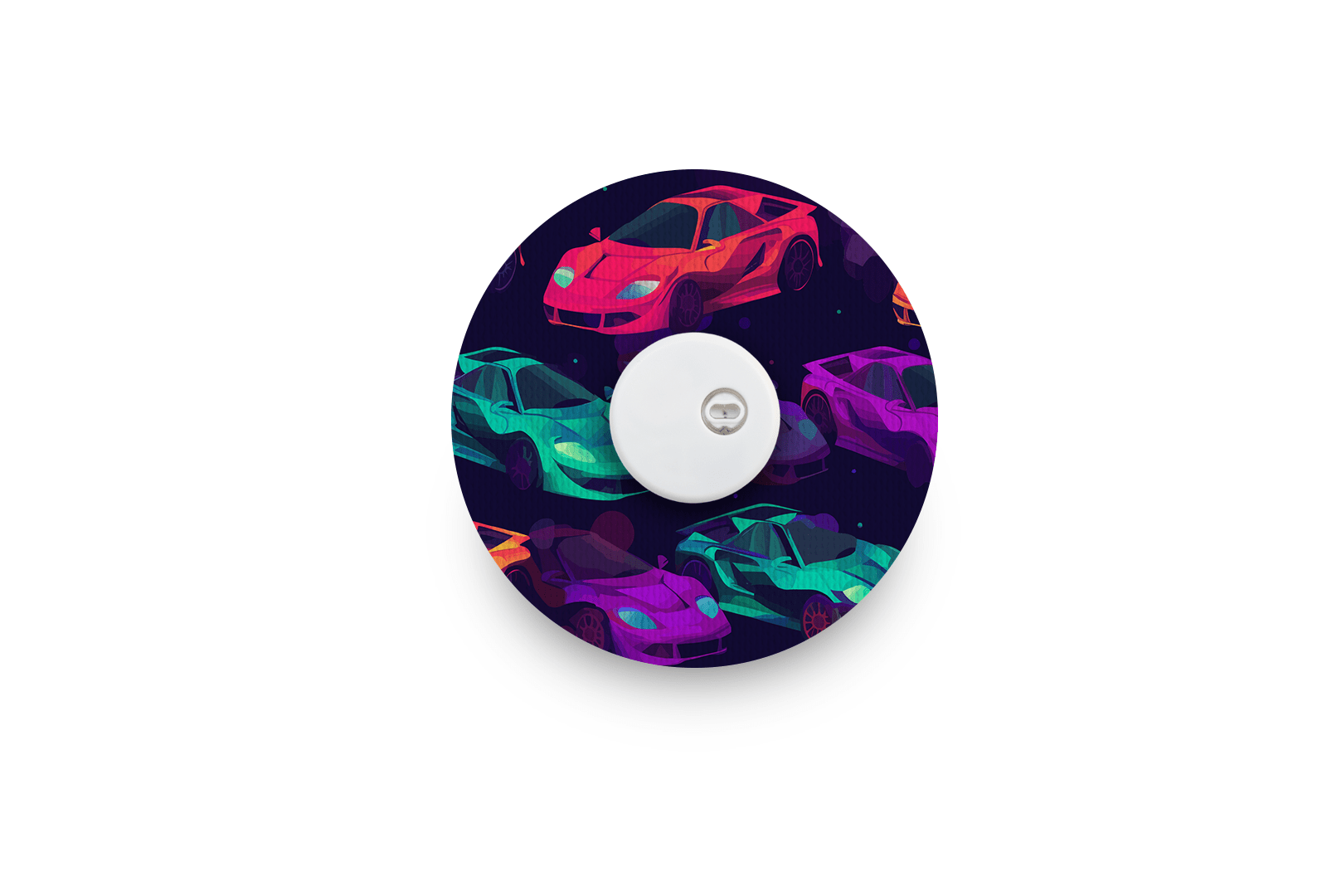 Neon Racer Patch for Freestyle Libre 3 diabetes supplies and insulin pumps