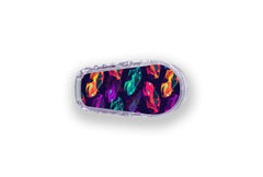 Neon Racer Sticker for Novopen 4, 5, 6, or Echo diabetes supplies and insulin pumps