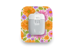 Nostalgic Flowers Patch for Medtrum Pump diabetes supplies and insulin pumps