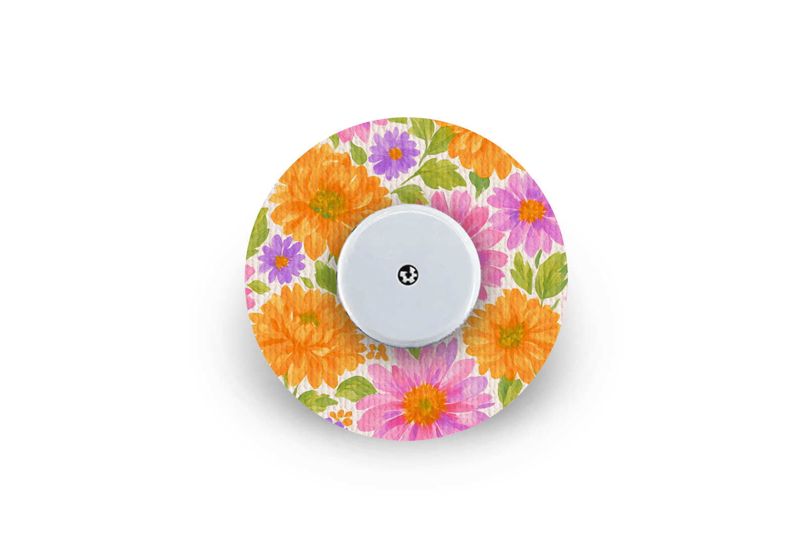 Nostalgic Flowers Patch - Freestyle Libre for Single diabetes supplies and insulin pumps