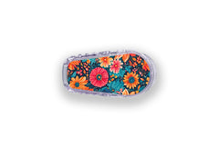 Orange Bloom Sticker for Novopen 4, 5, 6, or Echo diabetes supplies and insulin pumps