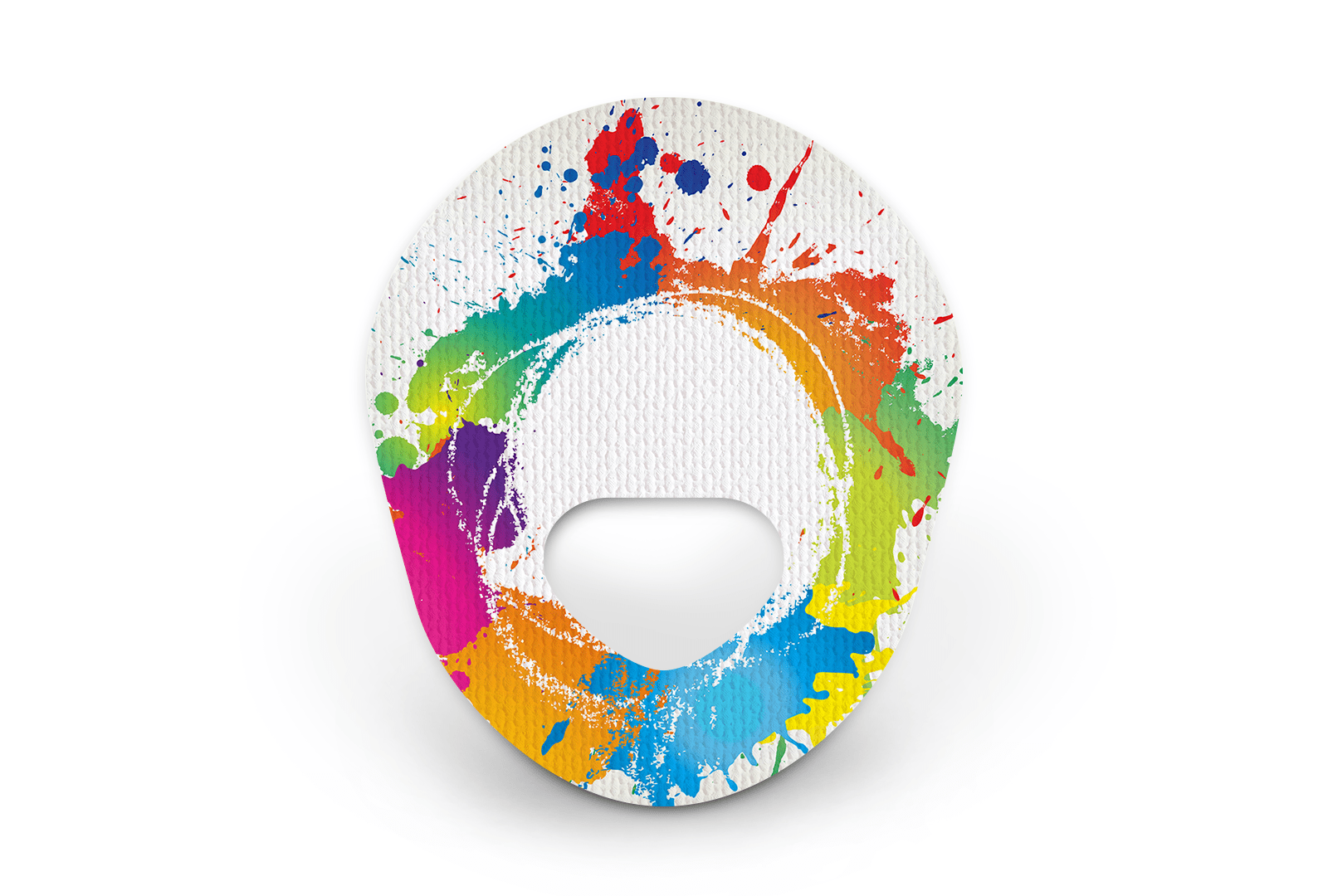 Paint Splash Patch for Guardian Enlite diabetes supplies and insulin pumps