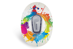 Paint Splash Patch for Dexcom G6 / One diabetes supplies and insulin pumps