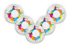 Paint Splash Patch Pack for Generic Overpatch - 5 Pack diabetes supplies and insulin pumps