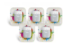 Paint Splash Patch Pack for Medtrum Pump - 5 - Pack diabetes supplies and insulin pumps