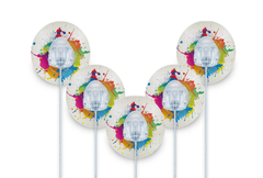 Paint Splash Patch Pack for Autosoft 90 - 5 - Pack diabetes supplies and insulin pumps