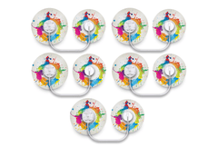 Paint Splash Patch Pack for Tru - Steel - 5 - Pack diabetes supplies and insulin pumps