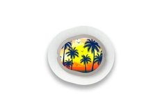 Palm Tree Sticker for Dexcom G7 / One+ Sensor diabetes supplies and insulin pumps