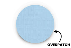 Pastel Blue Patch - Overpatches for Single diabetes supplies and insulin pumps