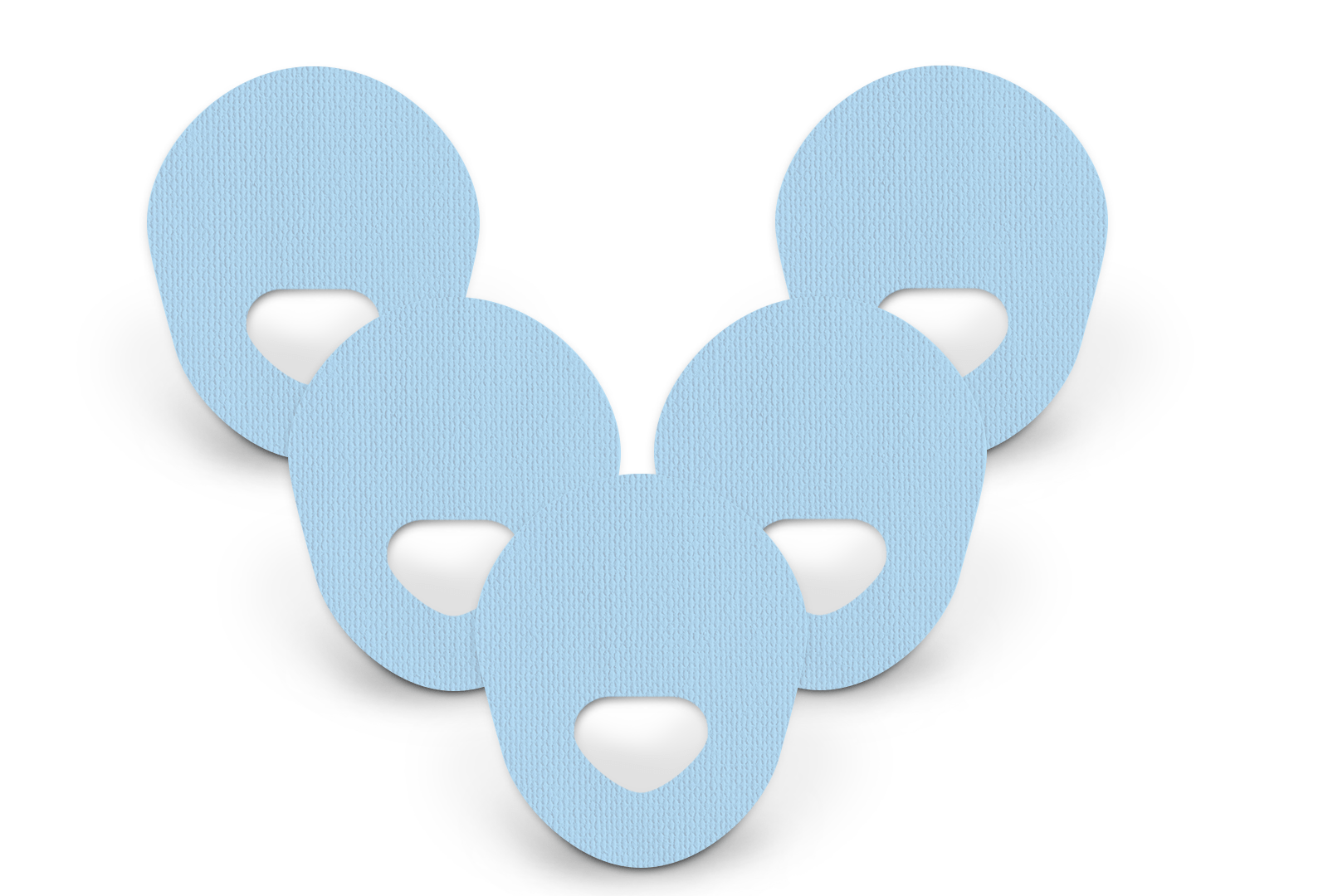 Pastel Blue Patch Pack for Guardian Enlite diabetes supplies and insulin pumps