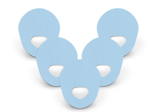 Pastel Blue Patch Pack for Guardian Enlite diabetes supplies and insulin pumps