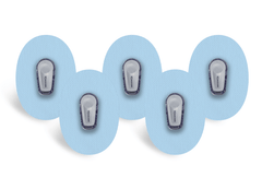 Pastel Blue Patch Pack for Dexcom G6 diabetes supplies and insulin pumps