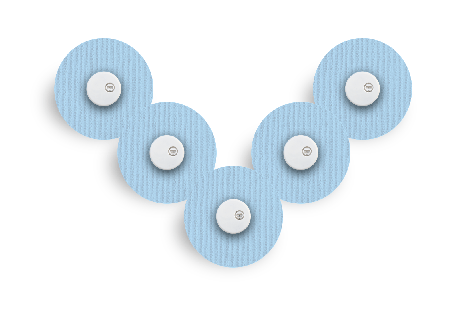 Pastel Blue Patch Pack for Libre 3 diabetes supplies and insulin pumps