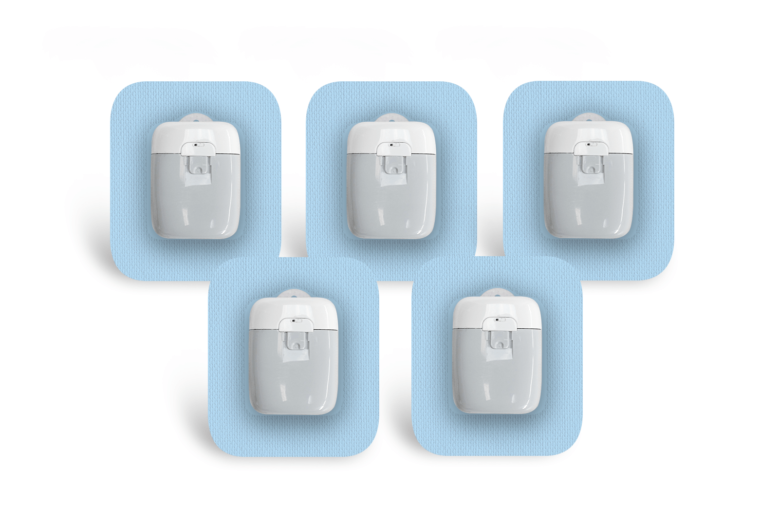 Pastel Blue Patch Pack for Medtrum Pump diabetes supplies and insulin pumps