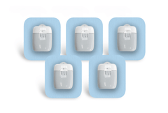 Pastel Blue Patch Pack for Medtrum Pump diabetes supplies and insulin pumps