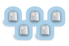 Pastel Blue Patch Pack for Omnipod diabetes supplies and insulin pumps