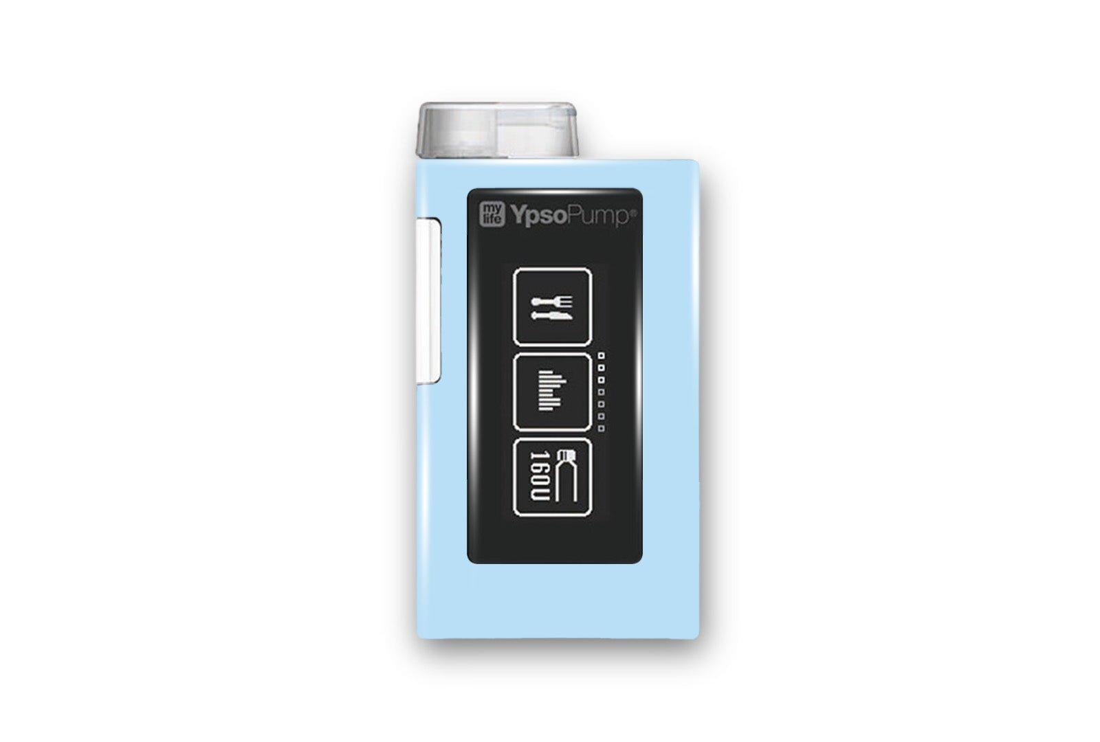 Pastel Blue Sticker for Medtronic Minimed 640g, 680g, 780g diabetes supplies and insulin pumps