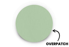 Pastel Green Patch - Overpatches for Single diabetes supplies and insulin pumps