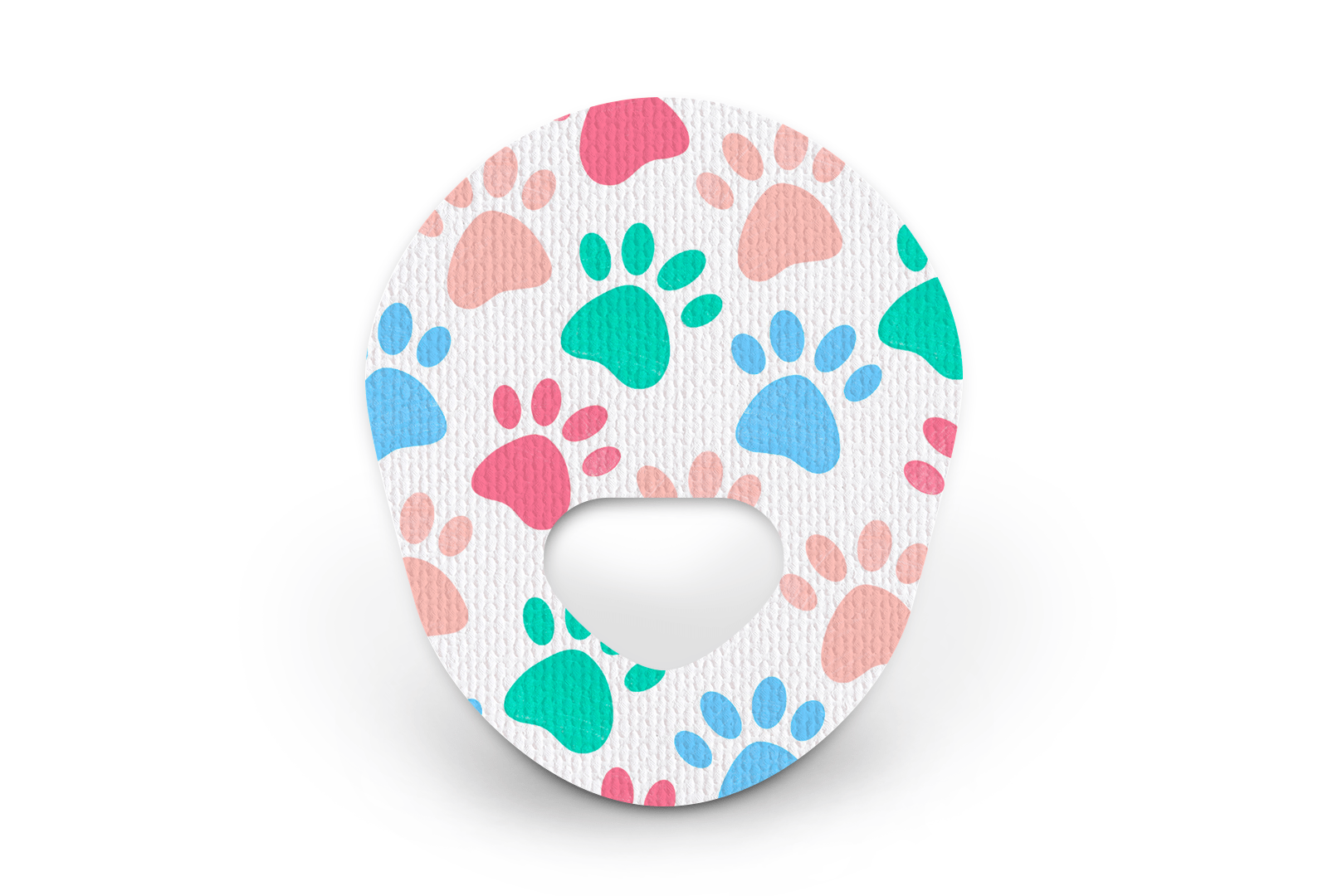 Pastel Paws Patch for Guardian 3 diabetes supplies and insulin pumps