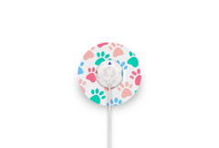 Pastel Paws Patch for Minimed QuickSet diabetes supplies and insulin pumps