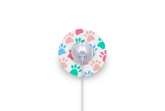 Pastel Paws Patch for mylife Orbit diabetes supplies and insulin pumps