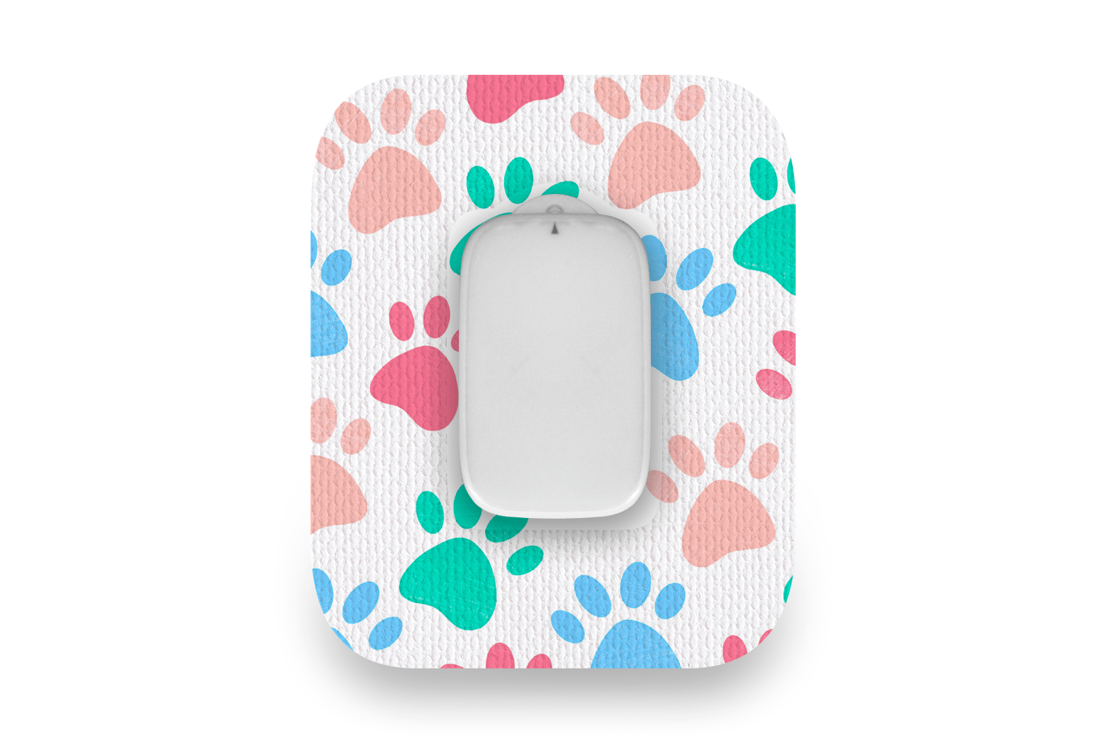 Pastel Paws Patch for Medtrum CGM diabetes supplies and insulin pumps