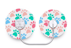 Pastel Paws Patch for Tru - Steel diabetes supplies and insulin pumps